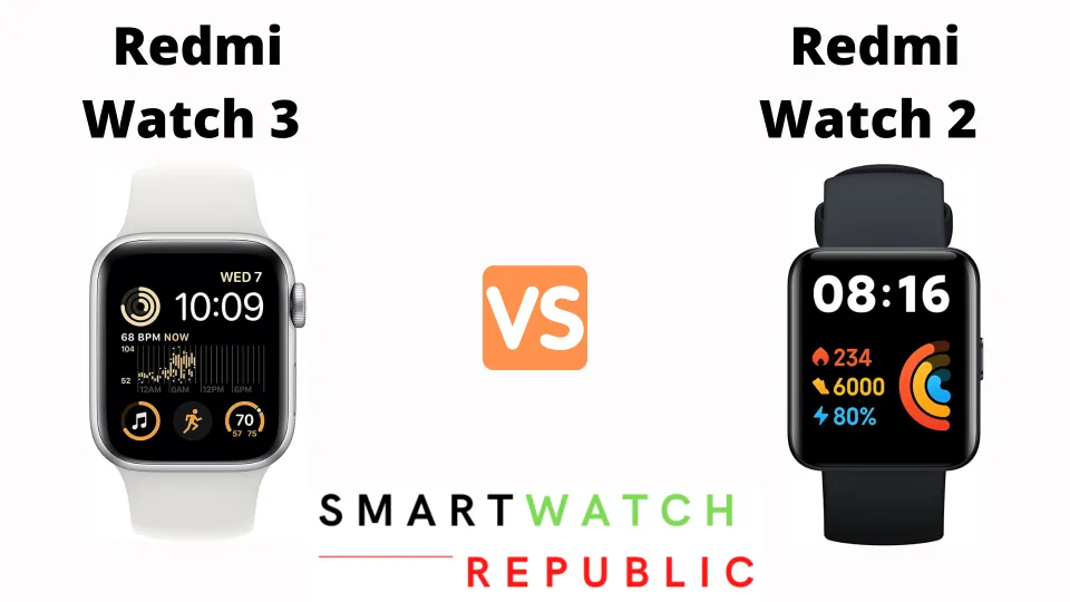 Redmi Watch 3 vs Redmi Watch 2